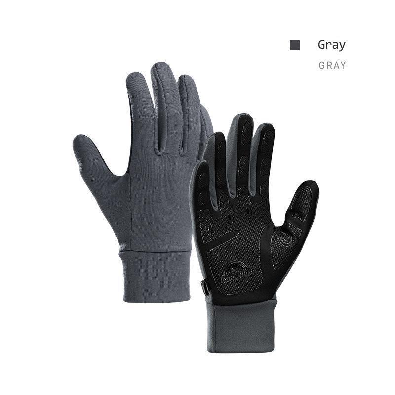 Naturehike Ultralight Touchscreen Cycling Gloves - 38g Non-slip Silicone Grip - High-Elastic Full Finger Mittens for Hiking, Climbing &amp; Running - Unisex