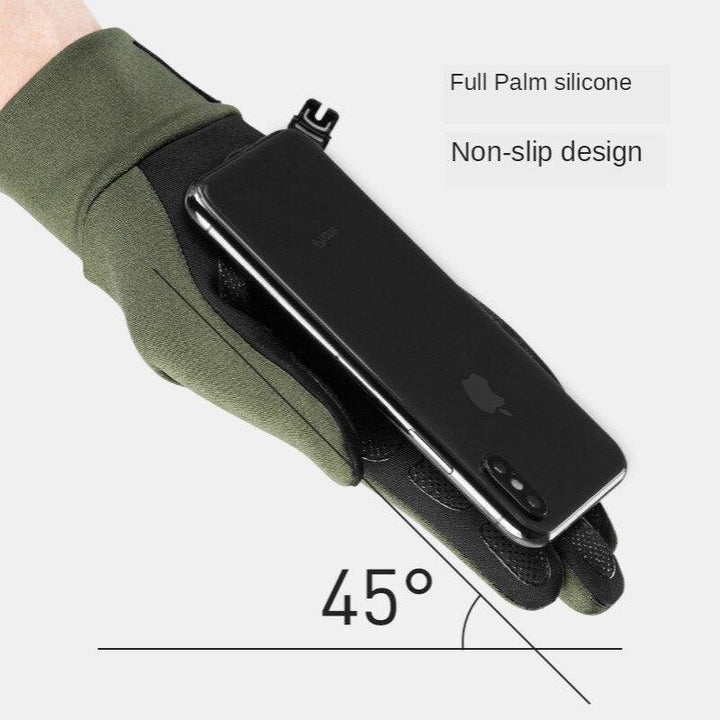 Naturehike Ultralight Touchscreen Cycling Gloves - 38g Non-slip Silicone Grip - High-Elastic Full Finger Mittens for Hiking, Climbing &amp; Running - Unisex