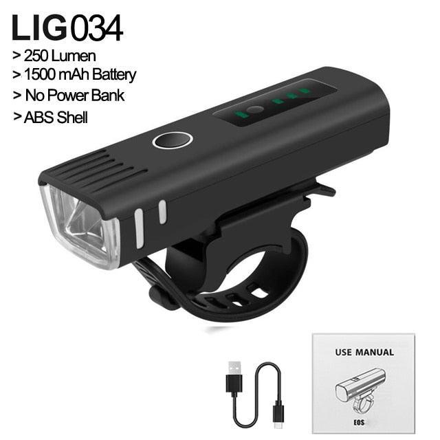 NEWBOLER 1000 Lumen Bicycle Light - 4800mAh High Capacity Battery - USB-C Rechargeable with Power Bank Function - Anti-Glare High/Low Beam Bike Lamp