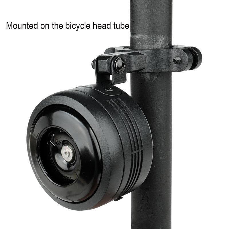 NowAct 125dB Electric Bike Horn - Powerful Motorcycle-Grade Siren with Anti-Theft Alarm - Waterproof Alloy Housing &amp; 30M Remote Control - USB Rechargeable