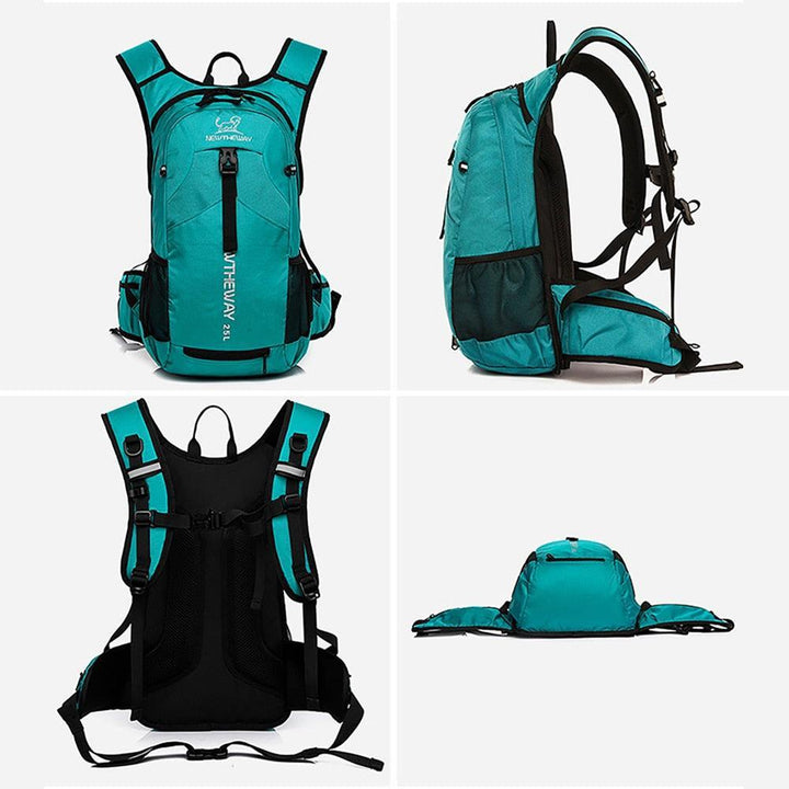 Professional Outdoor Sport Backpack - 3L Hydration Ready &amp; Thermal Insulation - Waterproof Lightweight Nylon Daypack for Cycling, Hiking &amp; Trekking