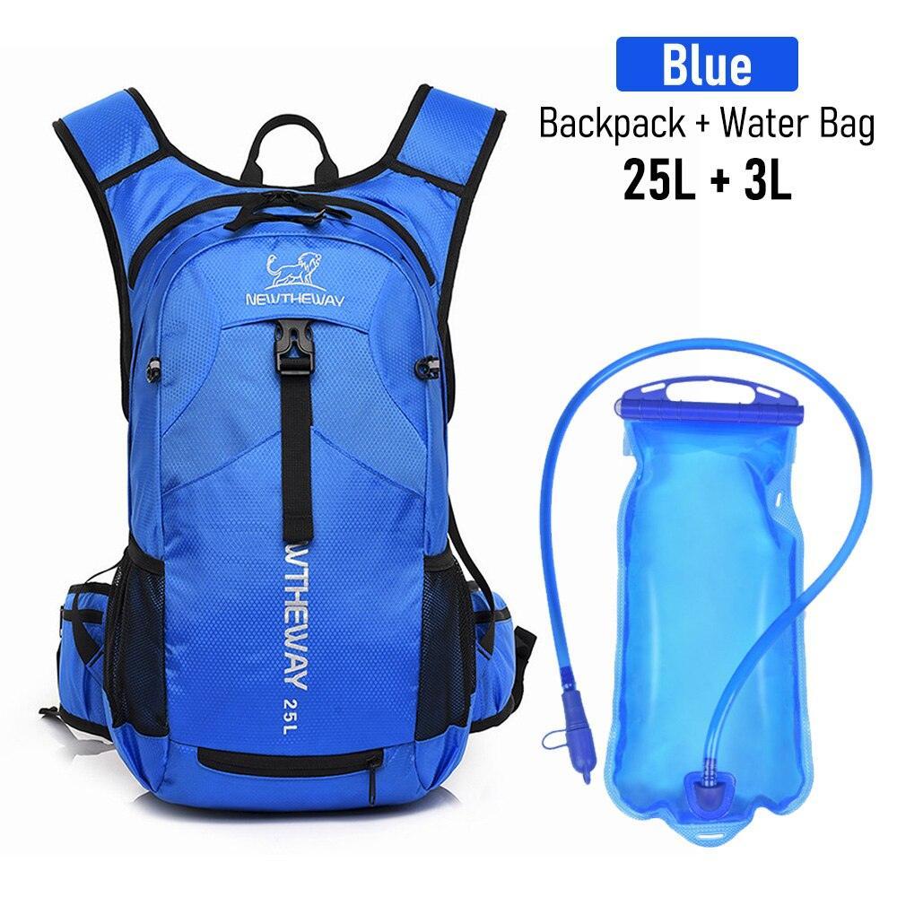 Professional Outdoor Sport Backpack - 3L Hydration Ready &amp; Thermal Insulation - Waterproof Lightweight Nylon Daypack for Cycling, Hiking &amp; Trekking