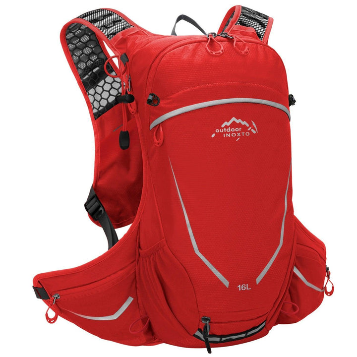 INOXTO 569 Ultralight Sports Backpack - Waterproof Nylon Daypack for Cycling, Running &amp; Hiking - Ergonomic Ventilated Outdoor Bag