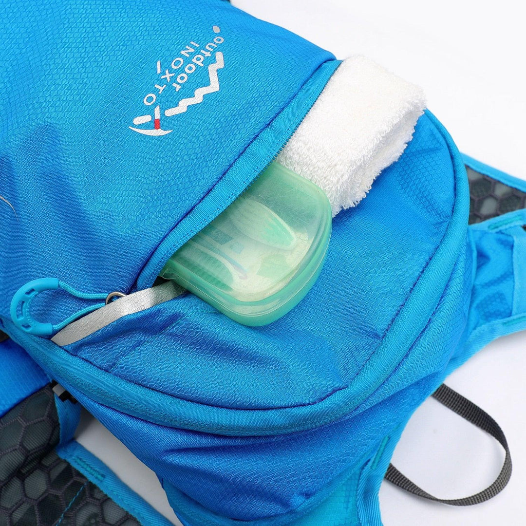 INOXTO 569 Ultralight Sports Backpack - Waterproof Nylon Daypack for Cycling, Running &amp; Hiking - Ergonomic Ventilated Outdoor Bag