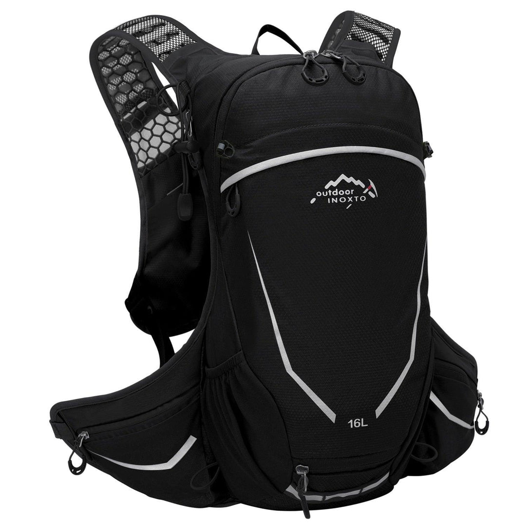 INOXTO 569 Ultralight Sports Backpack - Waterproof Nylon Daypack for Cycling, Running &amp; Hiking - Ergonomic Ventilated Outdoor Bag