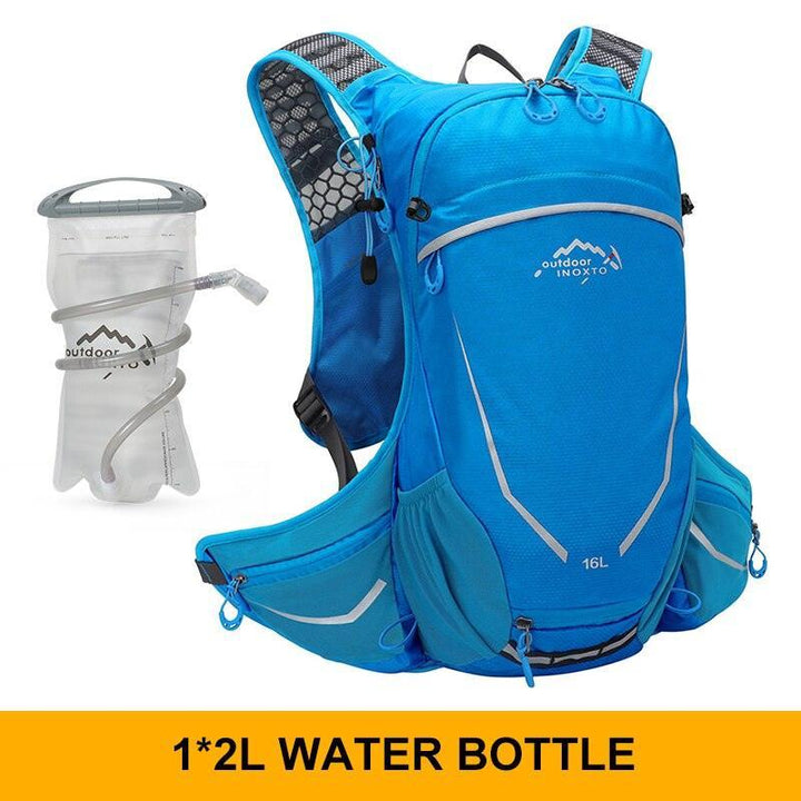 INOXTO 569 Ultralight Sports Backpack - Waterproof Nylon Daypack for Cycling, Running &amp; Hiking - Ergonomic Ventilated Outdoor Bag