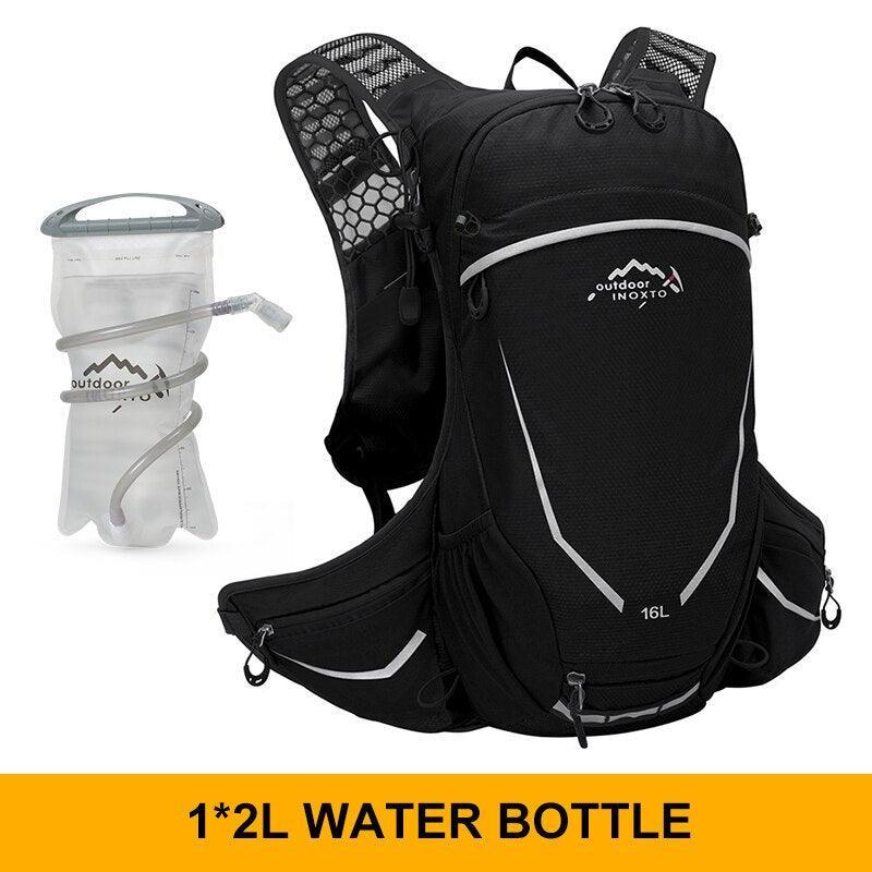 INOXTO 569 Ultralight Sports Backpack - Waterproof Nylon Daypack for Cycling, Running &amp; Hiking - Ergonomic Ventilated Outdoor Bag