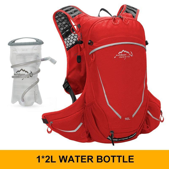 INOXTO 569 Ultralight Sports Backpack - Waterproof Nylon Daypack for Cycling, Running &amp; Hiking - Ergonomic Ventilated Outdoor Bag