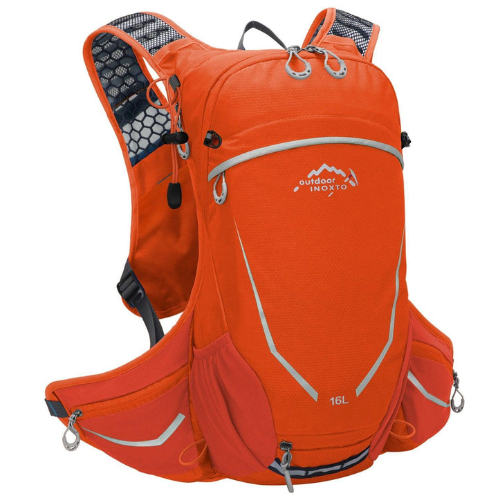 INOXTO 569 Ultralight Sports Backpack - Waterproof Nylon Daypack for Cycling, Running &amp; Hiking - Ergonomic Ventilated Outdoor Bag