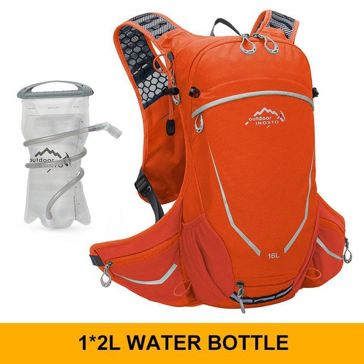 INOXTO 569 Ultralight Sports Backpack - Waterproof Nylon Daypack for Cycling, Running &amp; Hiking - Ergonomic Ventilated Outdoor Bag