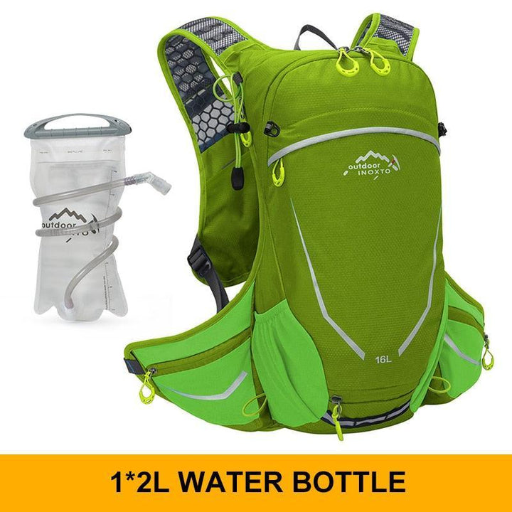 INOXTO 569 Ultralight Sports Backpack - Waterproof Nylon Daypack for Cycling, Running &amp; Hiking - Ergonomic Ventilated Outdoor Bag