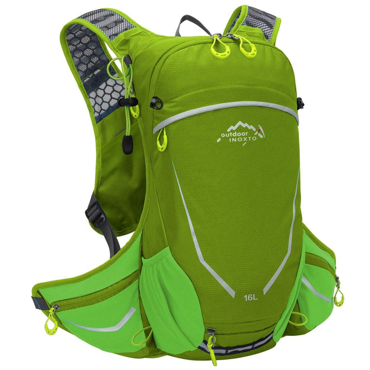 INOXTO 569 Ultralight Sports Backpack - Waterproof Nylon Daypack for Cycling, Running &amp; Hiking - Ergonomic Ventilated Outdoor Bag