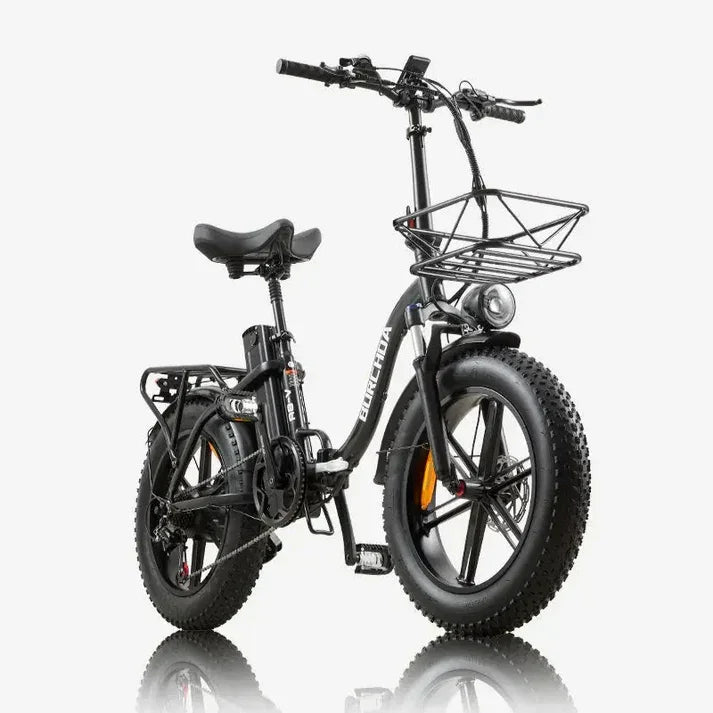 Burchda R8S Pro and R8V Step-Thru Folding Electric Bike with Hydraulic Brakes