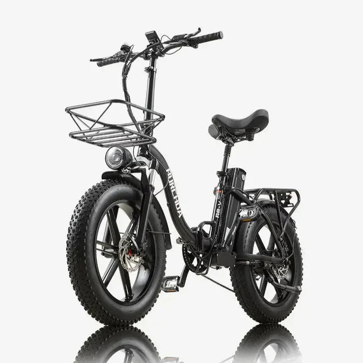 Burchda R8S Pro and R8V Step-Thru Folding Electric Bike with Hydraulic Brakes