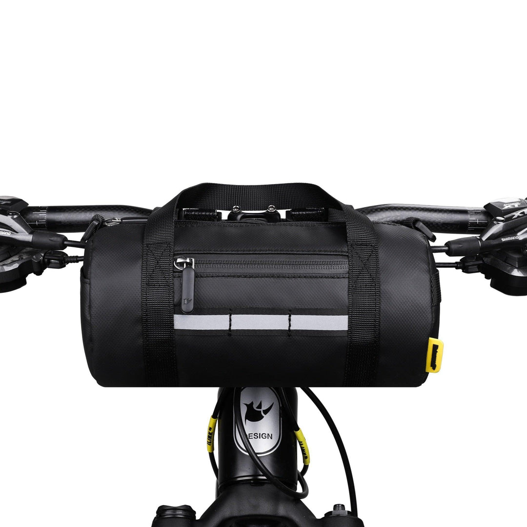 Rhinowalk RK9100 Bicycle Handlebar Bag - Insulated Stem Bag for Water Bottle - Heat Preservation &amp; Cold Storage Pouch for MTB &amp; Road Bike