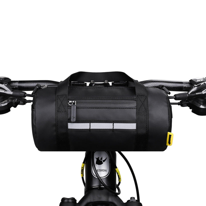 Rhinowalk RK9100 Bicycle Handlebar Bag - Insulated Stem Bag for Water Bottle - Heat Preservation &amp; Cold Storage Pouch for MTB &amp; Road Bike