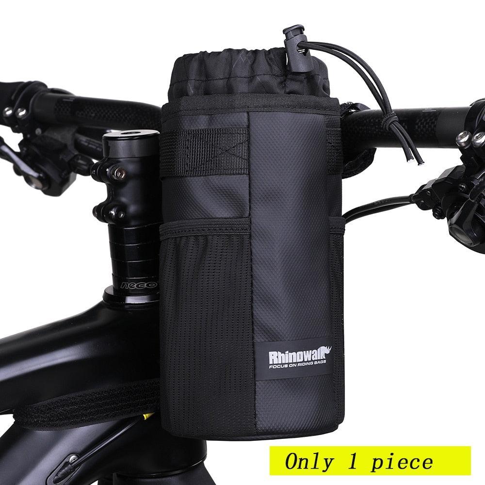 Rhinowalk Waterproof Bicycle Pannier Set - 600D Reinforced Polyester Cargo Bag - Large Capacity Rear Rack Luggage for Touring, Commuting &amp; E-Bikes