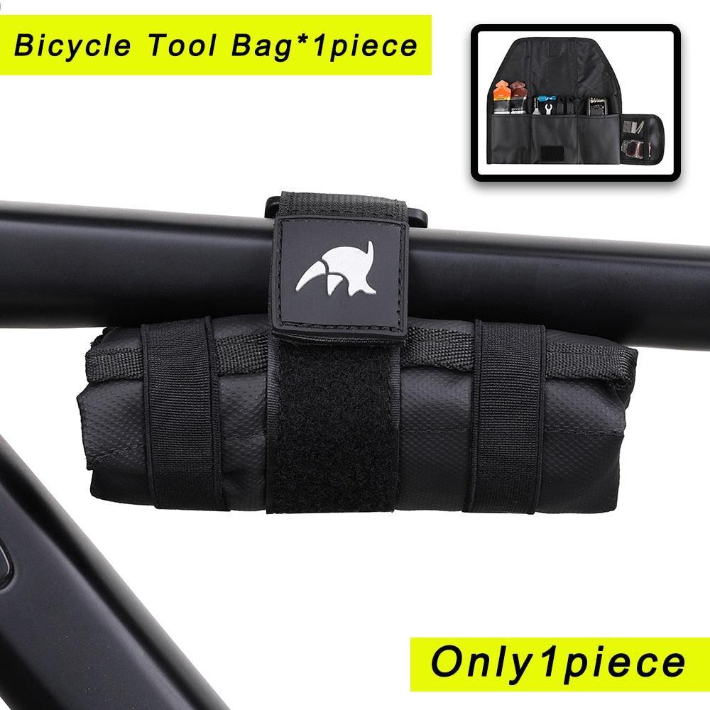 Rhinowalk Waterproof Bicycle Pannier Set - 600D Reinforced Polyester Cargo Bag - Large Capacity Rear Rack Luggage for Touring, Commuting &amp; E-Bikes
