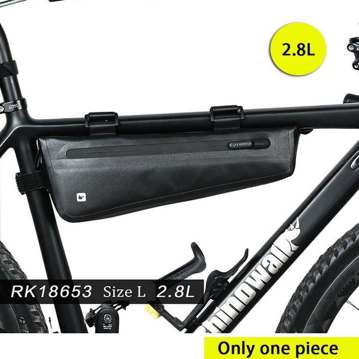 Rhinowalk Waterproof Bicycle Pannier Set - 600D Reinforced Polyester Cargo Bag - Large Capacity Rear Rack Luggage for Touring, Commuting &amp; E-Bikes