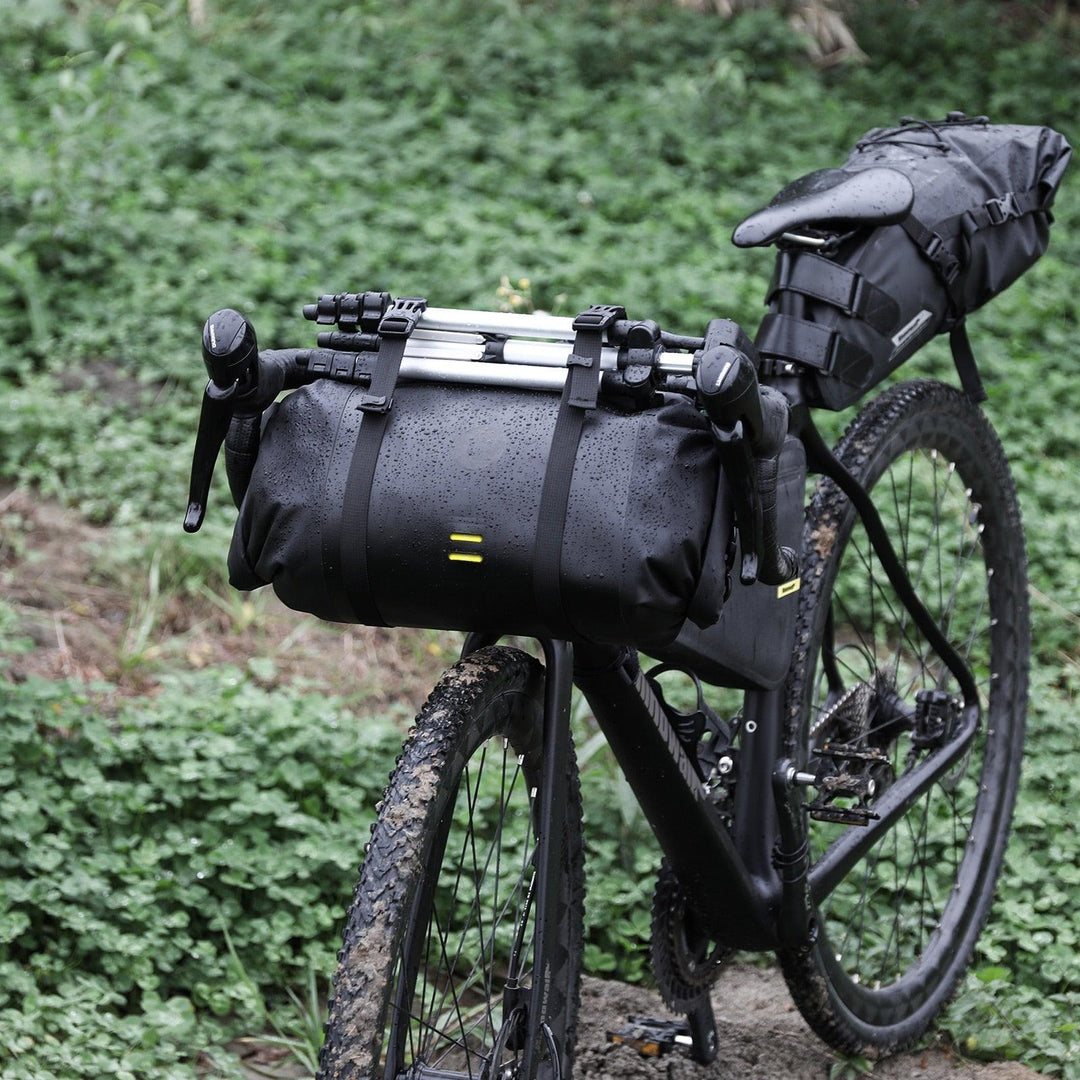 Rhinowalk Waterproof Bicycle Pannier Set - 600D Reinforced Polyester Cargo Bag - Large Capacity Rear Rack Luggage for Touring, Commuting &amp; E-Bikes
