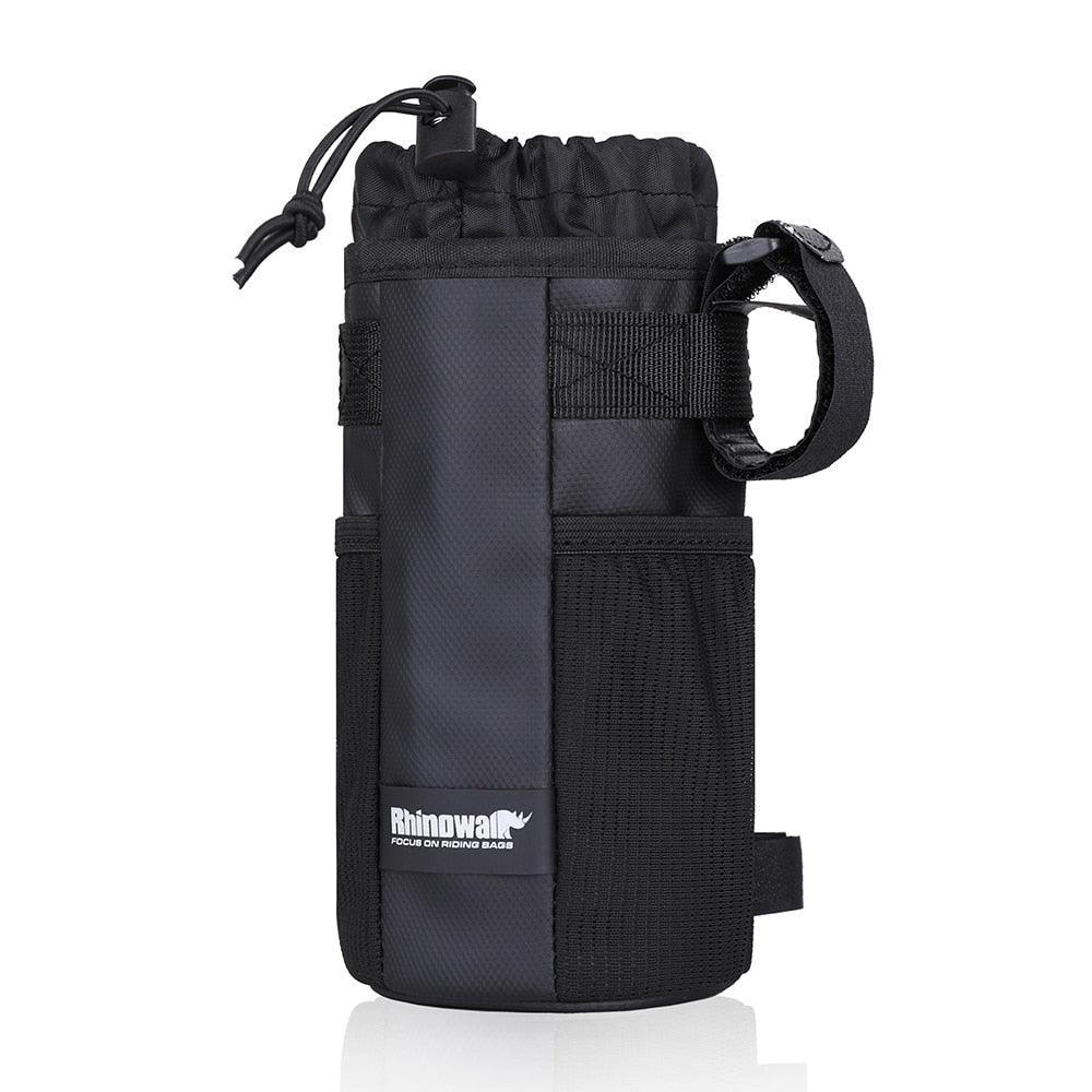 Professional Bicycle Feed Bag by Rhinowalk - Universal Handlebar Bottle Carrier - Lightweight Insulated Tool &amp; Drink Organizer