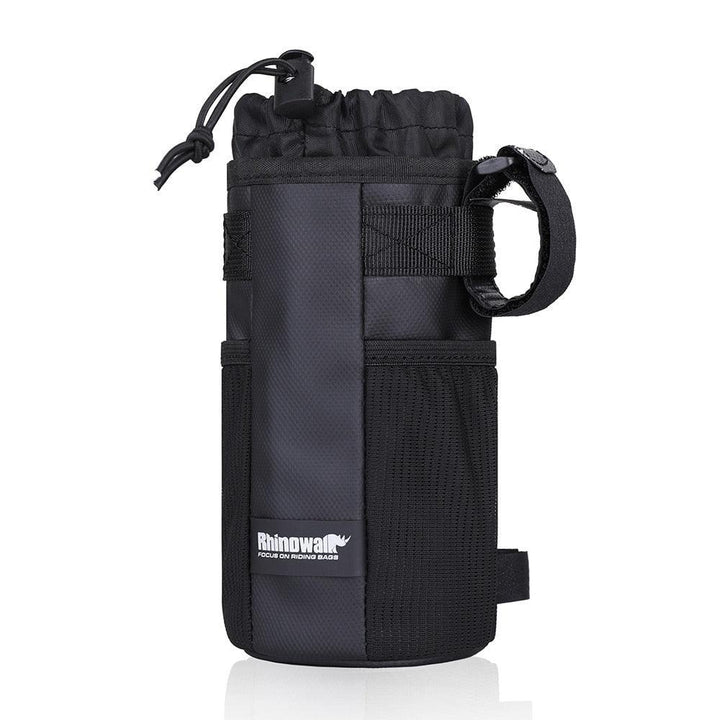 Professional Bicycle Feed Bag by Rhinowalk - Universal Handlebar Bottle Carrier - Lightweight Insulated Tool &amp; Drink Organizer