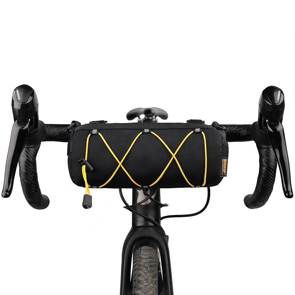 Rhinowalk RK9103 Bike Bag - 2.4L Compact Handlebar Bag - Water-Resistant Cycling Storage for Road &amp; MTB - Multi-Color &amp; Reflective Safety Series