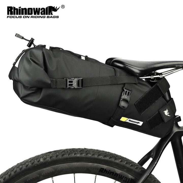 Rhinowalk RK5110/RK5113 Bike Bag - Waterproof High-Density Polyester - Lightweight Commuter Storage Pouch for Road &amp; Mountain Bikes