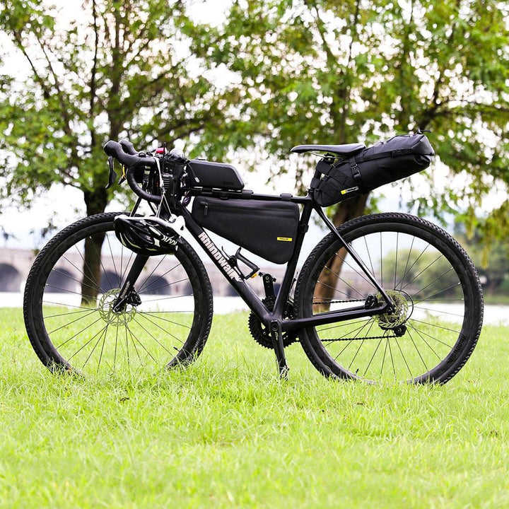 Rhinowalk RK5110/RK5113 Bike Bag - Waterproof High-Density Polyester - Lightweight Commuter Storage Pouch for Road &amp; Mountain Bikes