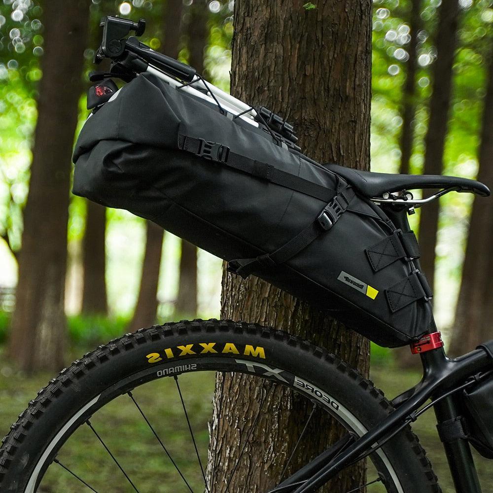 Rhinowalk RK5110/RK5113 Bike Bag - Waterproof High-Density Polyester - Lightweight Commuter Storage Pouch for Road &amp; Mountain Bikes