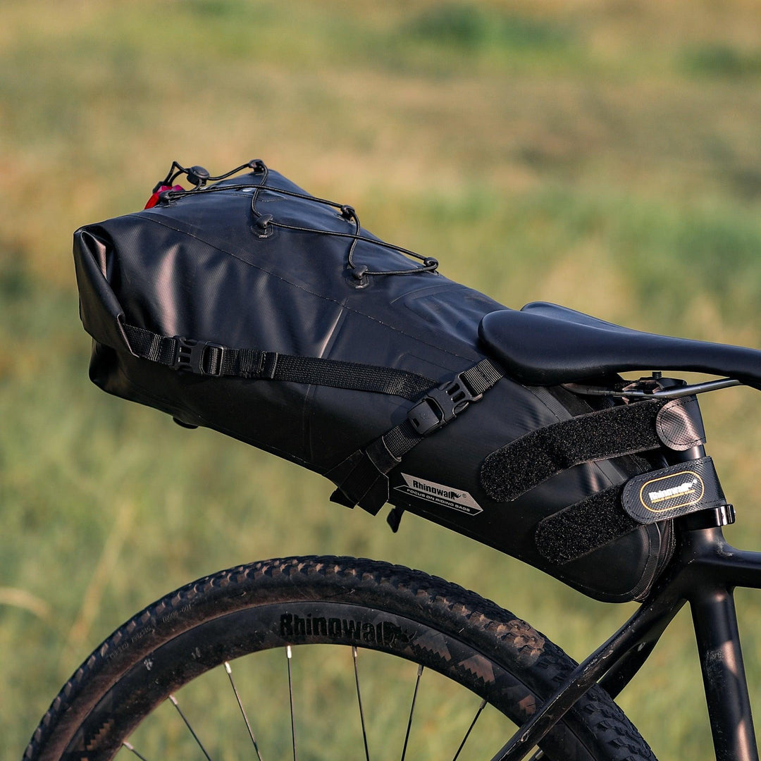 Rhinowalk RK19511/12/13 Waterproof Saddle Bag - High-Capacity Bikepacking Tail Bag - Seamless Welding Technology - Professional Rainproof Seat Pack