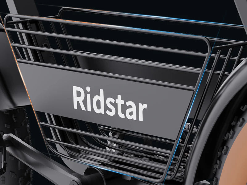 Ridstar CR20 1500W All-Terrain Fat Tire E-Bike | 48V 20Ah Removable Battery