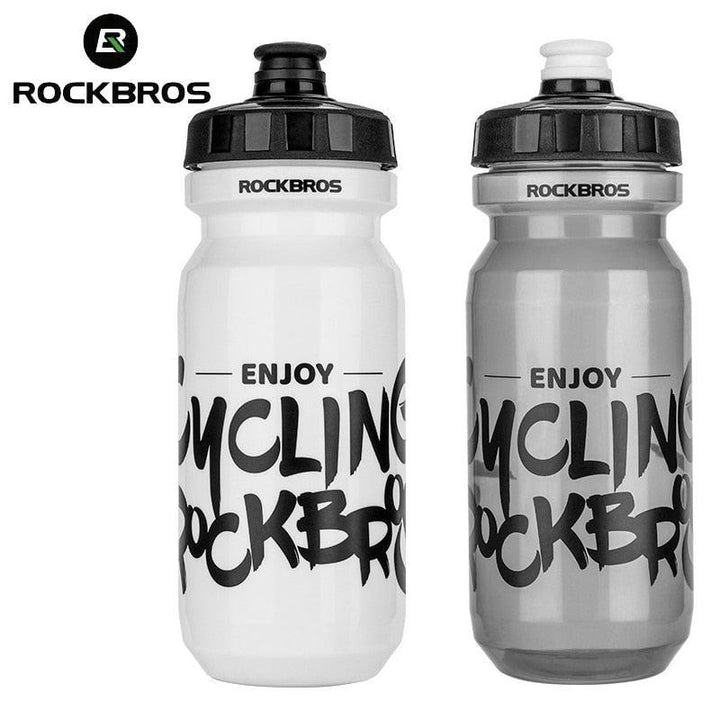ROCKBROS 750ml Cycling Water Bottle - Food Grade PP5 Material - Squeeze Jet Spout with Dust Cover - Lightweight Leakproof Sports Bottle for MTB &amp; Road Bike