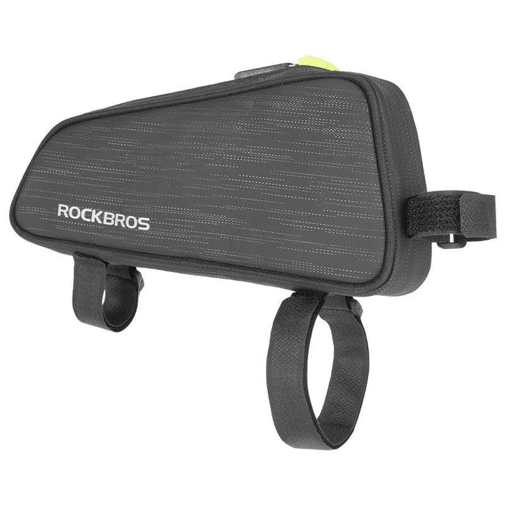 ROCKBROS Ultralight Bike Top Tube Bag - 1.1L Hard Shell Frame Pouch - Aerodynamic &amp; Rainproof Storage for MTB &amp; Road Cycling