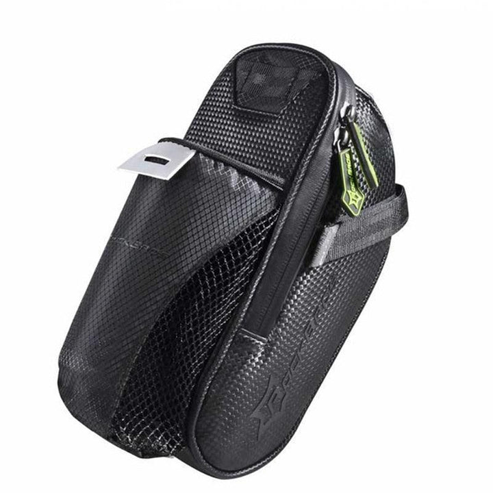 ROCKBROS C7-1 Waterproof Bike Saddle Bag - Rainproof MTB Rear Seat Tail Bag - Reflective High-Visibility Cycling Tool Pouch
