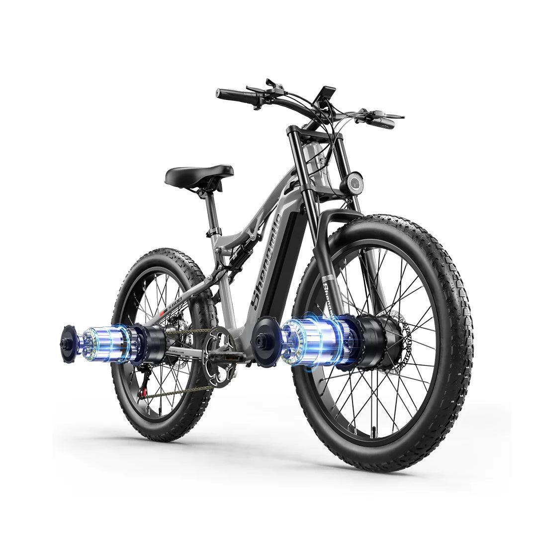 Shengmilo S600 Dual Motor Electric Bike with Lightweight Frame and Fat Tires