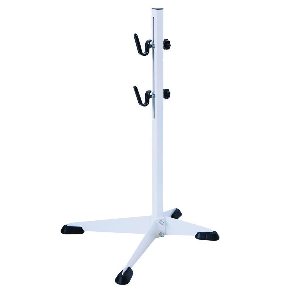ThinkRider Bicycle Floor Parking Rack - High-Strength Iron Maintenance Stand - Adjustable Display Rack with ABS Protective Hooks for MTB &amp; Road Bike
