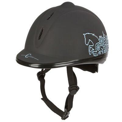 Covalliero Beauty Riding Helmet VG1 - Black (53-57cm)