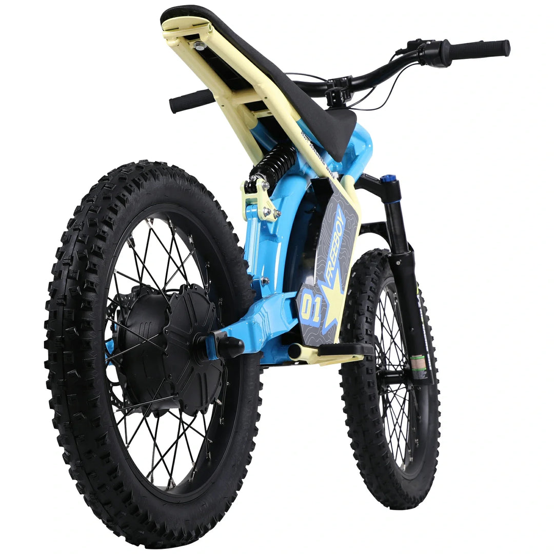 FREEBOY V2 Electric Dirt Bike – 1500W Motor, 40 km/h
