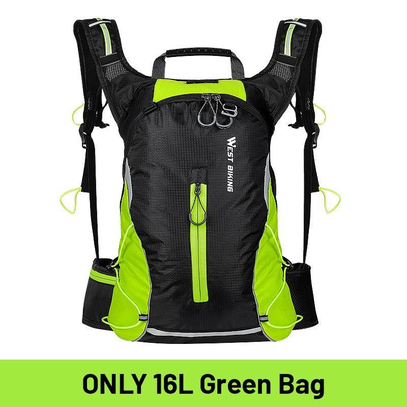 WEST BIKING 10L Ultralight Cycling Backpack - 280g Breathable Bicycle Bag - Water Repellent Nylon Sport Daypack for MTB, Climbing &amp; Hiking