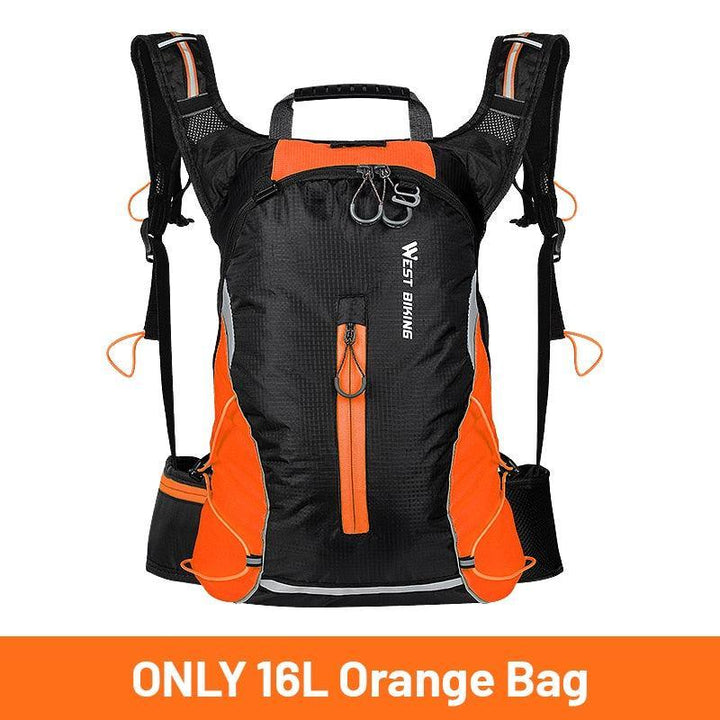 WEST BIKING 10L Ultralight Cycling Backpack - 280g Breathable Bicycle Bag - Water Repellent Nylon Sport Daypack for MTB, Climbing &amp; Hiking