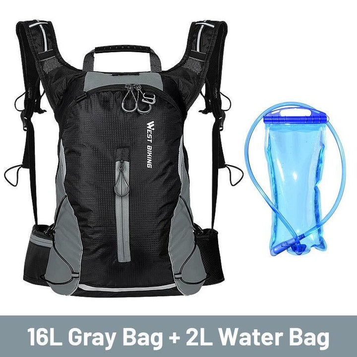 WEST BIKING 10L Ultralight Cycling Backpack - 280g Breathable Bicycle Bag - Water Repellent Nylon Sport Daypack for MTB, Climbing &amp; Hiking