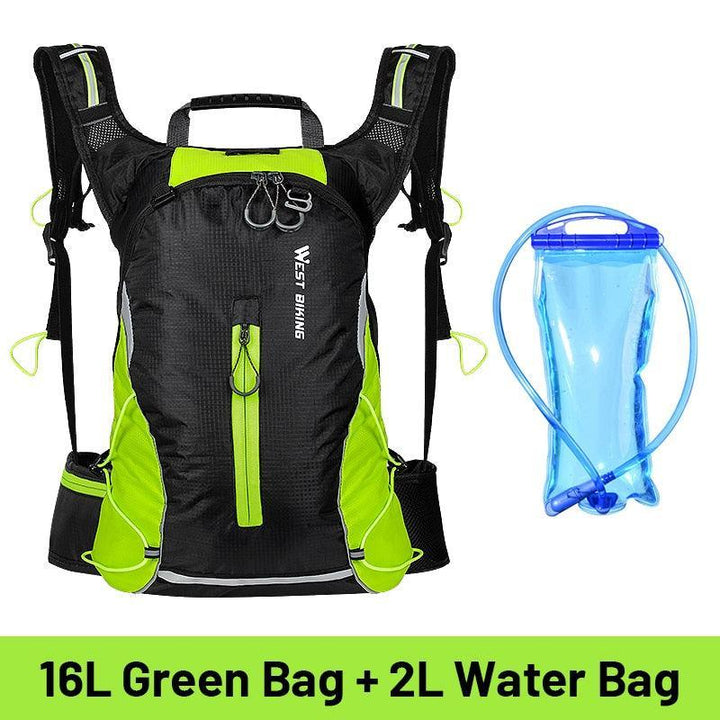 WEST BIKING 10L Ultralight Cycling Backpack - 280g Breathable Bicycle Bag - Water Repellent Nylon Sport Daypack for MTB, Climbing &amp; Hiking