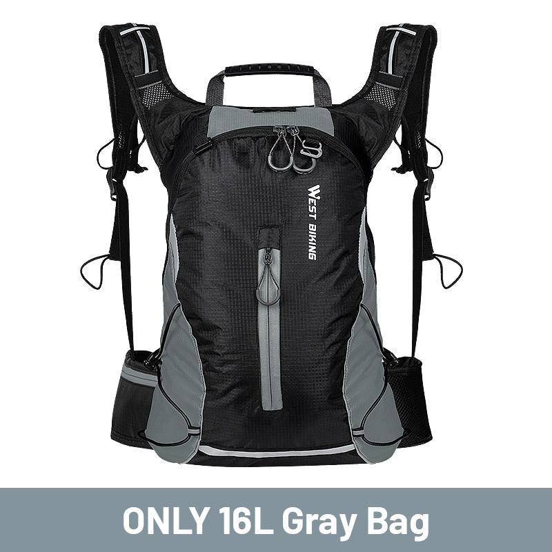 WEST BIKING 10L Ultralight Cycling Backpack - 280g Breathable Bicycle Bag - Water Repellent Nylon Sport Daypack for MTB, Climbing &amp; Hiking