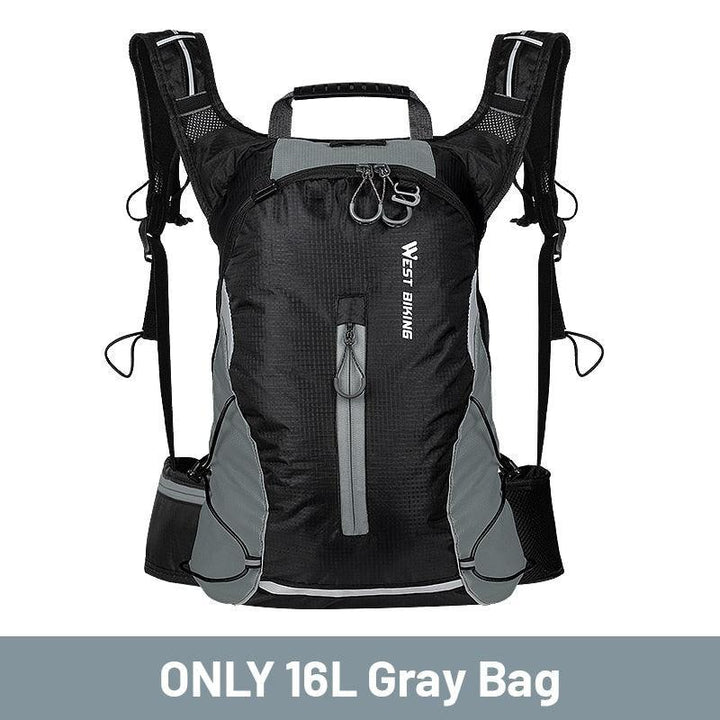 WEST BIKING 10L Ultralight Cycling Backpack - 280g Breathable Bicycle Bag - Water Repellent Nylon Sport Daypack for MTB, Climbing &amp; Hiking