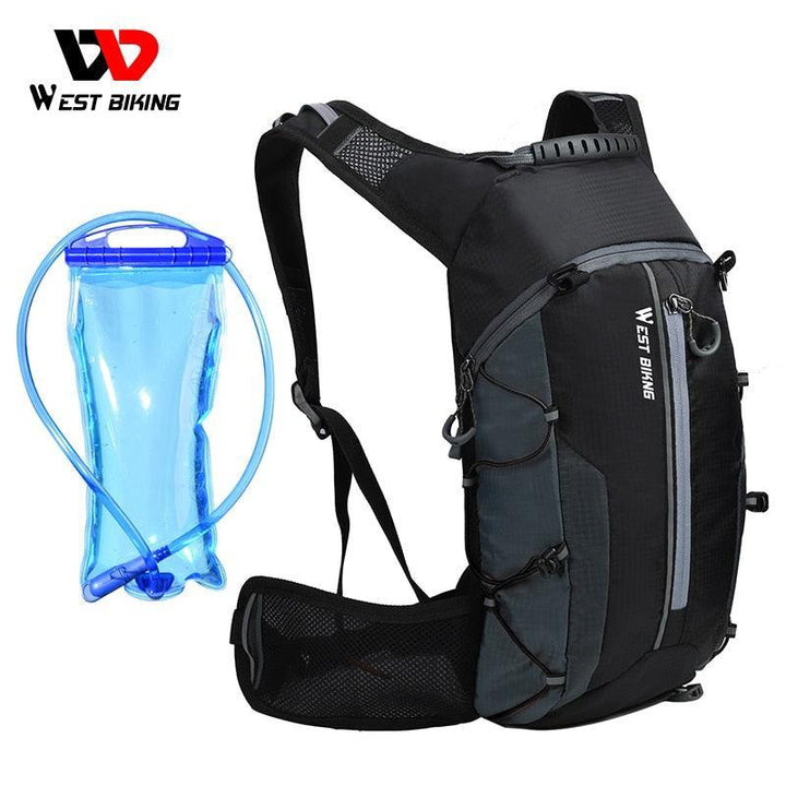 WEST BIKING 10L Ultralight Cycling Backpack - 280g Foldable Packable Daypack - Water Repellent Nylon Sport Bag for Hiking &amp; Travel
