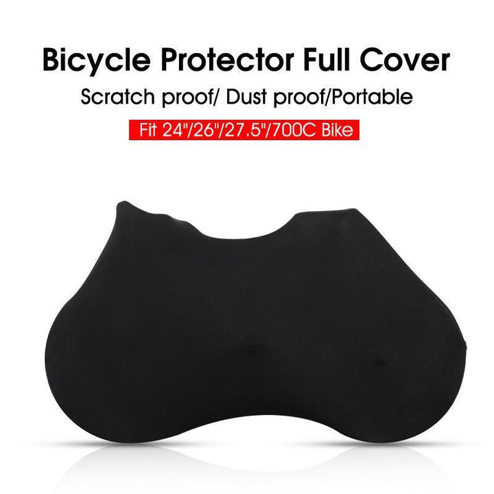 West Biking Indoor Bicycle Cover - High-Stretch Dust-Proof Protector - Keeps Floors Clean for 26" 27.5" 700C MTB &amp; Road Bikes