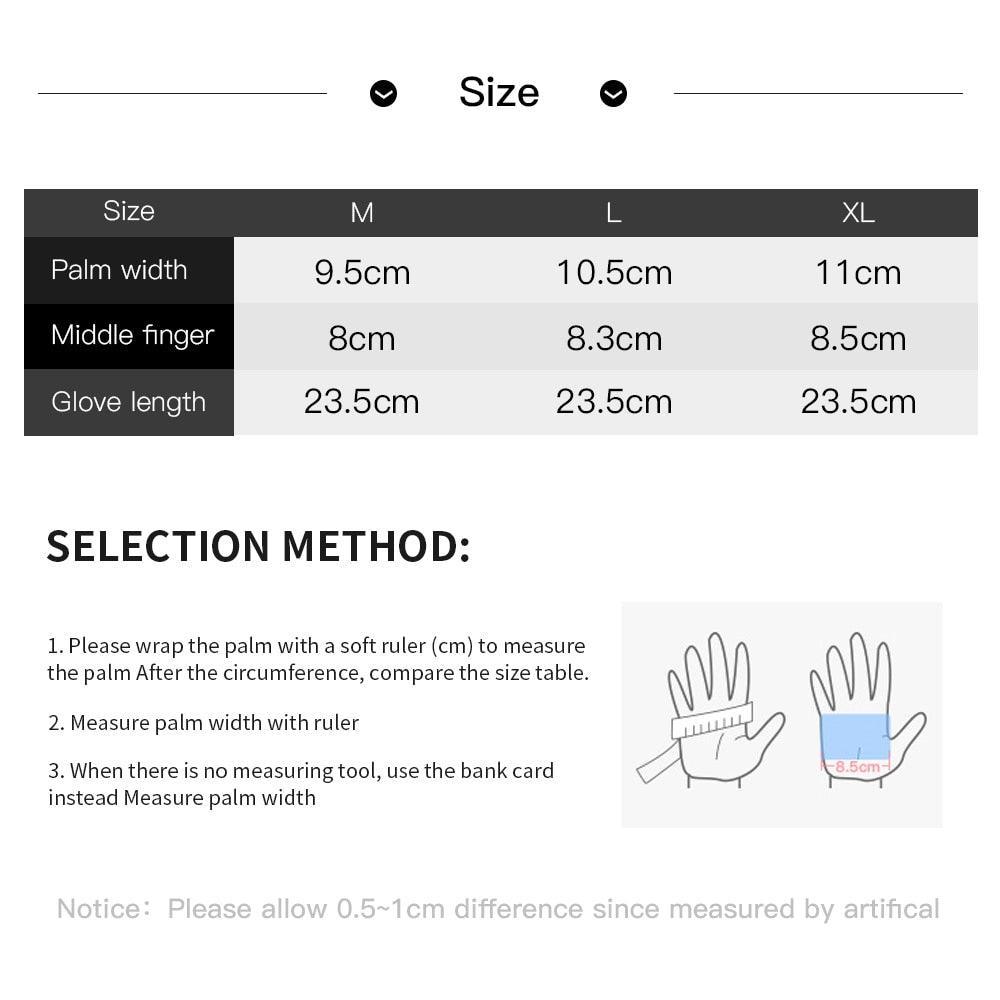 Kyncilor Winter Cycling Gloves - Thermal Fleece Warm Lining - Windproof &amp; Water-Resistant - Sensitive Touchscreen Full Finger Mittens for Skiing, Hiking &amp; Running