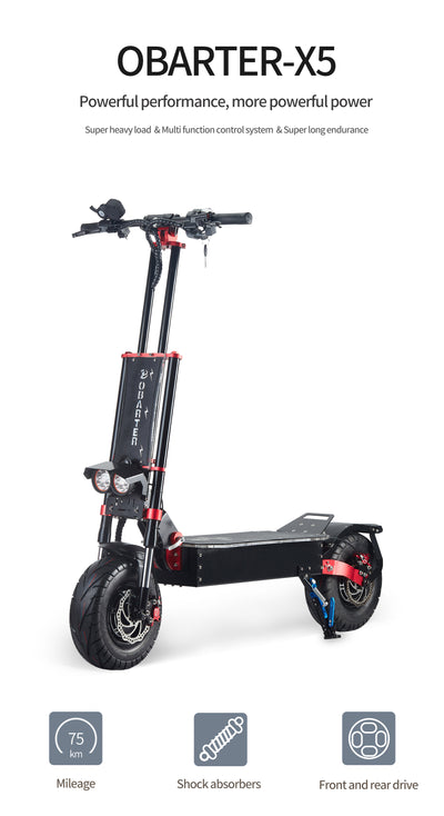 OBARTER X5 2*2800W Off-Road Electric Scooter OBARTER