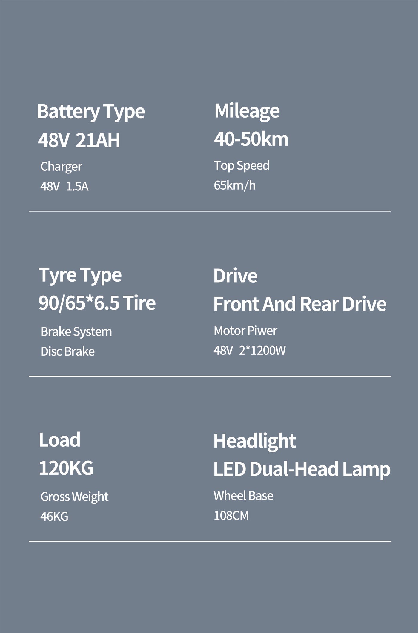 OBARTER X3 Electric Scooter 2*1200W Cross-Country17